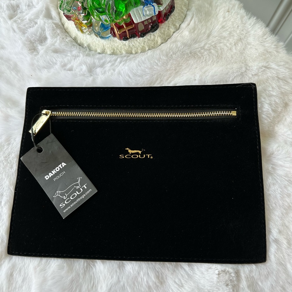 Scout Dakota Pouch Black Velvet - Picture 1 of 7